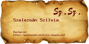Szelezsán Szilvia névjegykártya